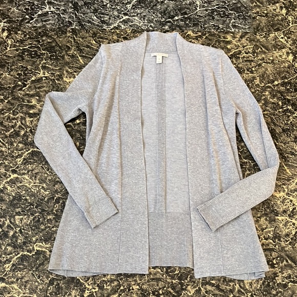 Dana Buchman gray lightweight cardigan Sz S nwot - Picture 3 of 5